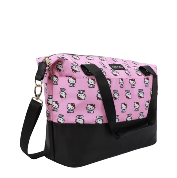 NWT HELLO KITTY Sanrio Duffel Bag, Pink - Picture 5 of 10
